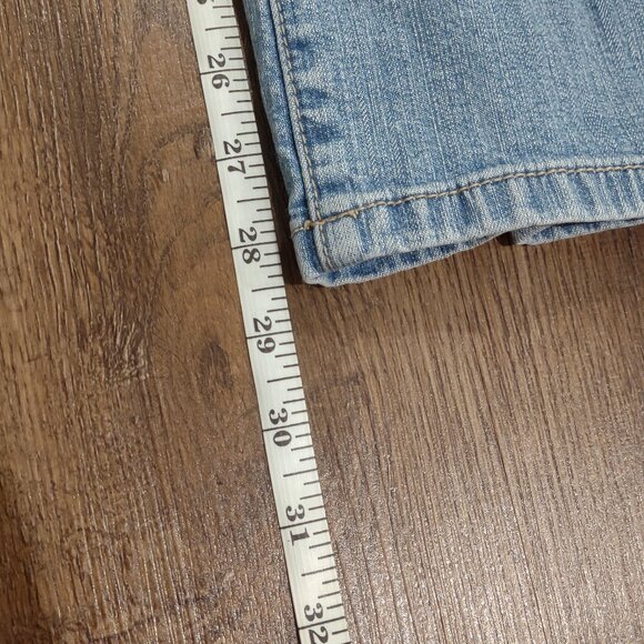 Vintage 2000s Mossimo Supply Co. Low Rise Boot Cut Blue Jeans - Size 6 - Picture 5 of 8